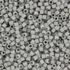 Miyuki delica Beads 11/0 - Opaque light smoke DB-1498